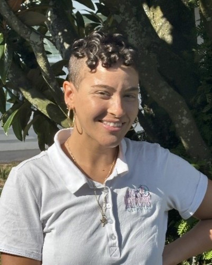 Angie McCoy, on the Mrs. Marvelous Cleaning team.